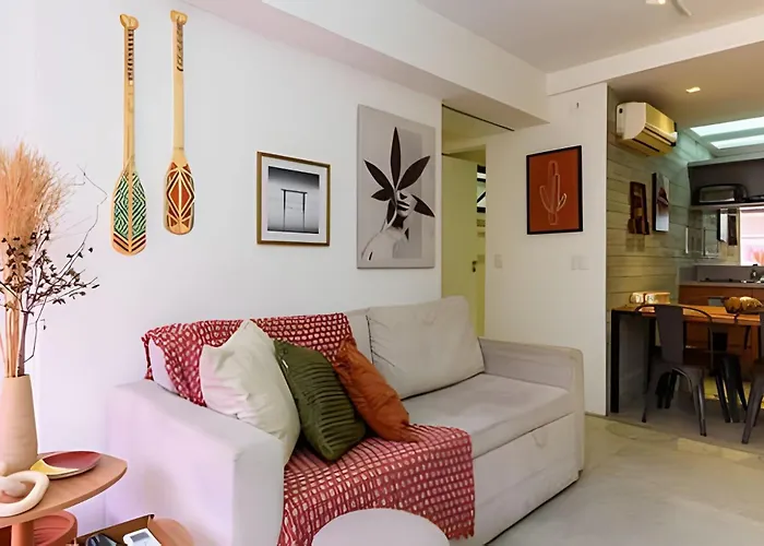 Mar504| Flat Luxuoso No Leblon 2 Minutos Da Praia Rio de Janeiro
